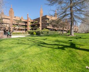 Vista exterior de Pis en venda en  Madrid Capital amb Aire condicionat, Terrassa i Balcó