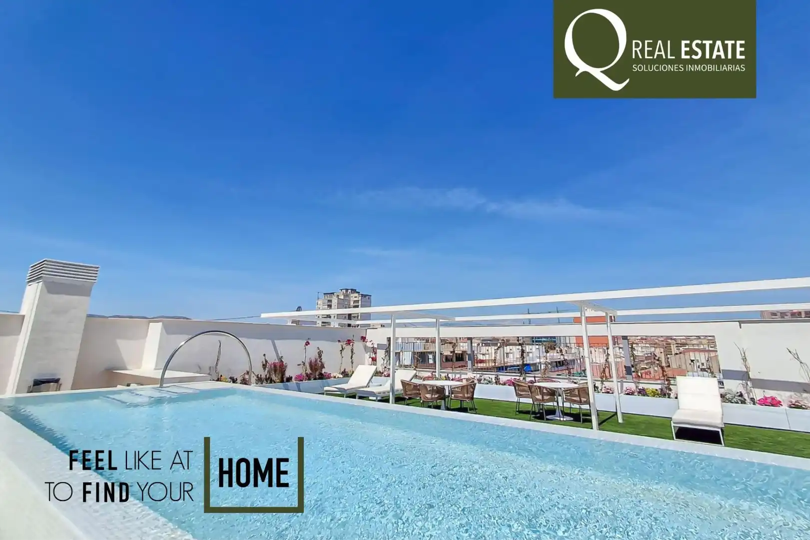 Terrassa de Pis de lloguer en Alicante / Alacant amb Aire condicionat, Terrassa i Traster