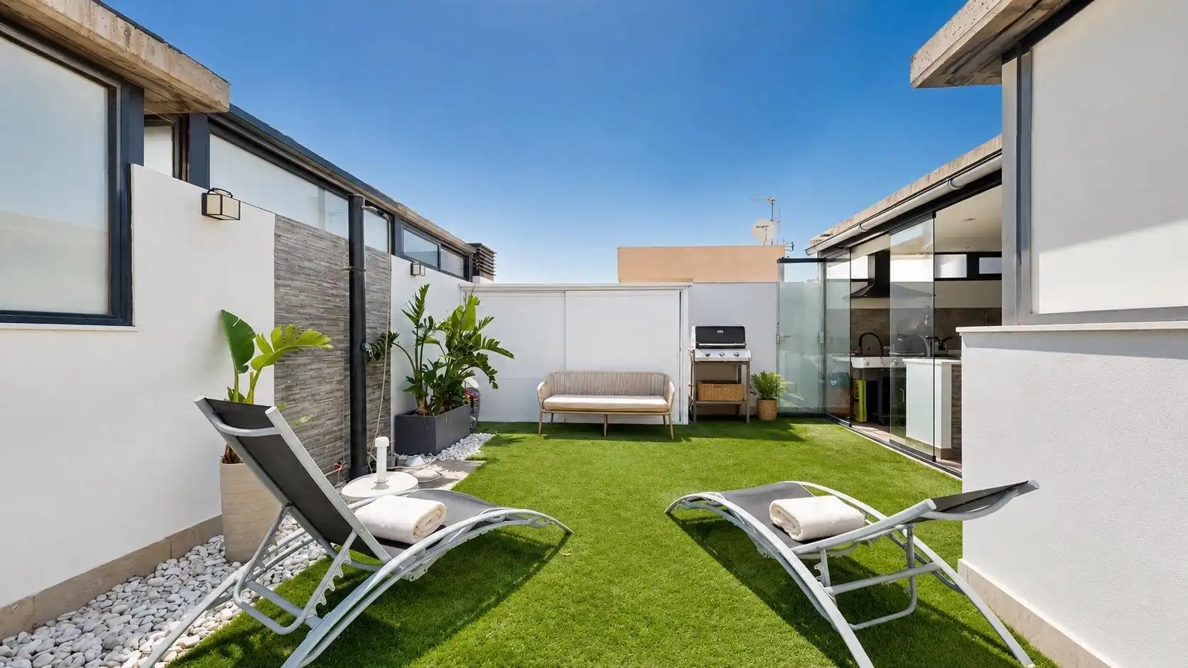 Terrassa de Àtic en venda en Almería amb Aire condicionat, Jardí privat i Terrassa