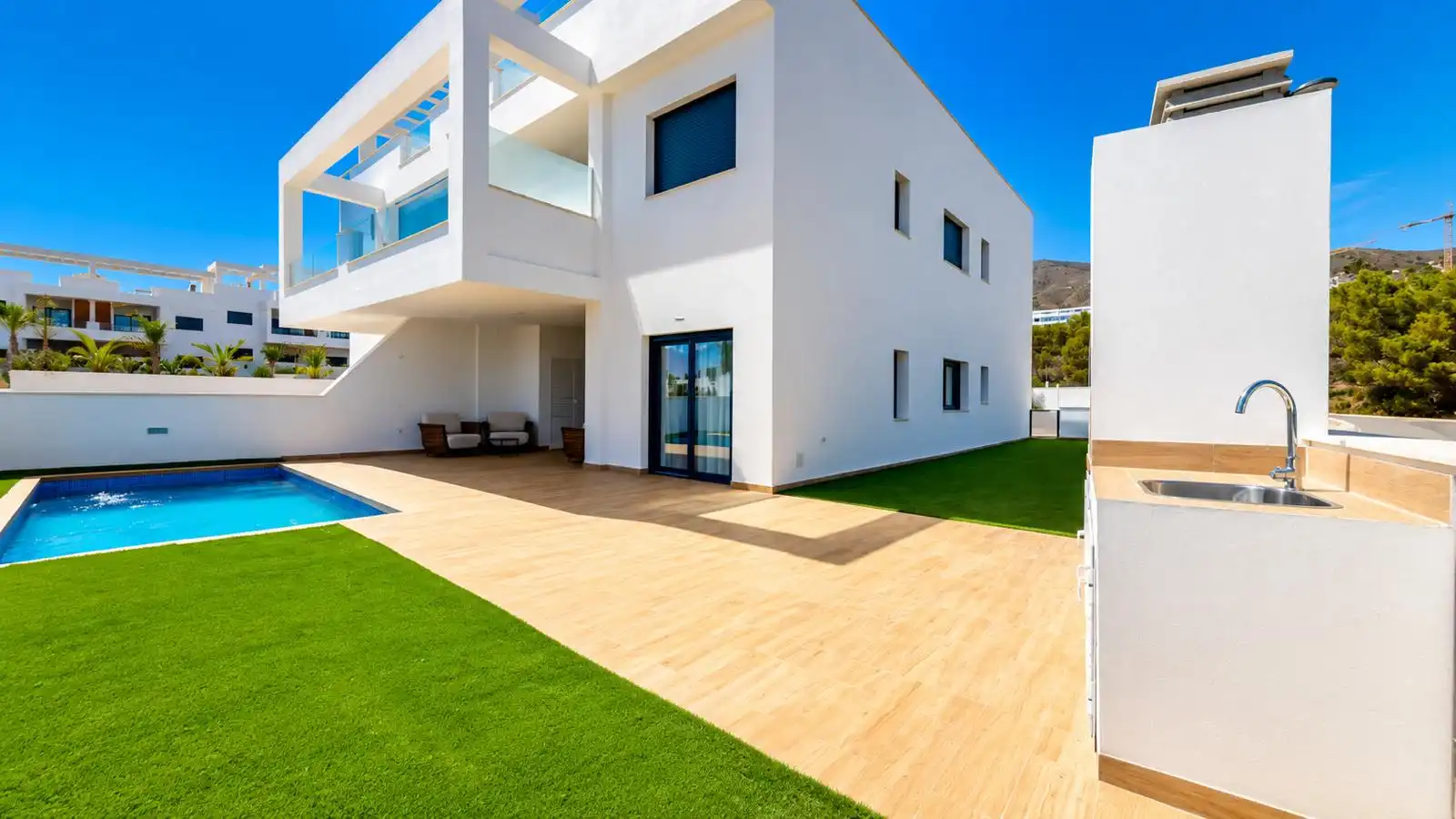 Bungalow d'obra nova amb piscina en venda a Levante Alto, imagen 16