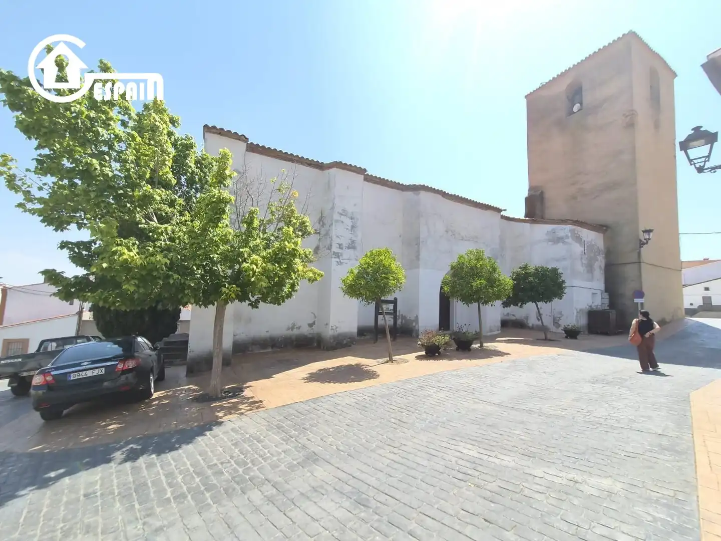 Vista exterior de Finca rústica en venda en Casas de Miravete amb Moblat