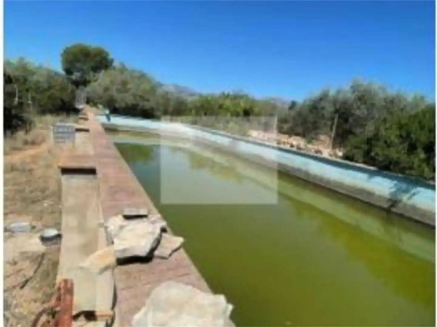 Piscina de Finca rústica en venda en Aldover