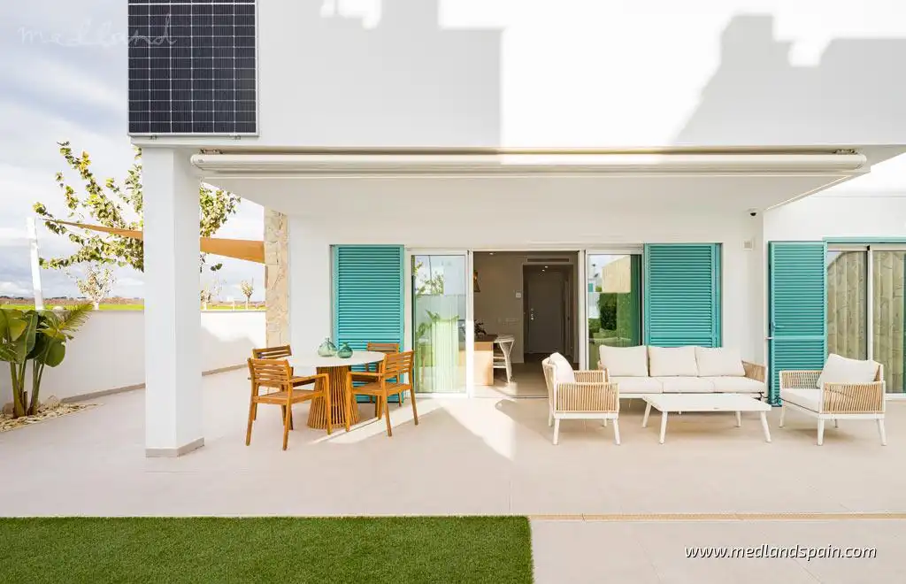 Terraza de Apartamento en venta en Pilar de la Horadada con Terraza y Piscina comunitaria