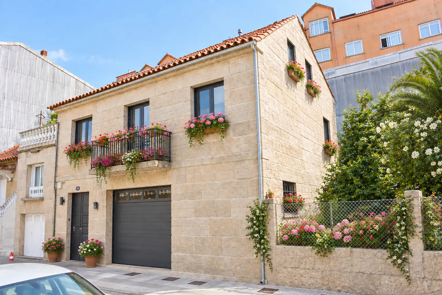Exterior view of Houses for sale in A Parda