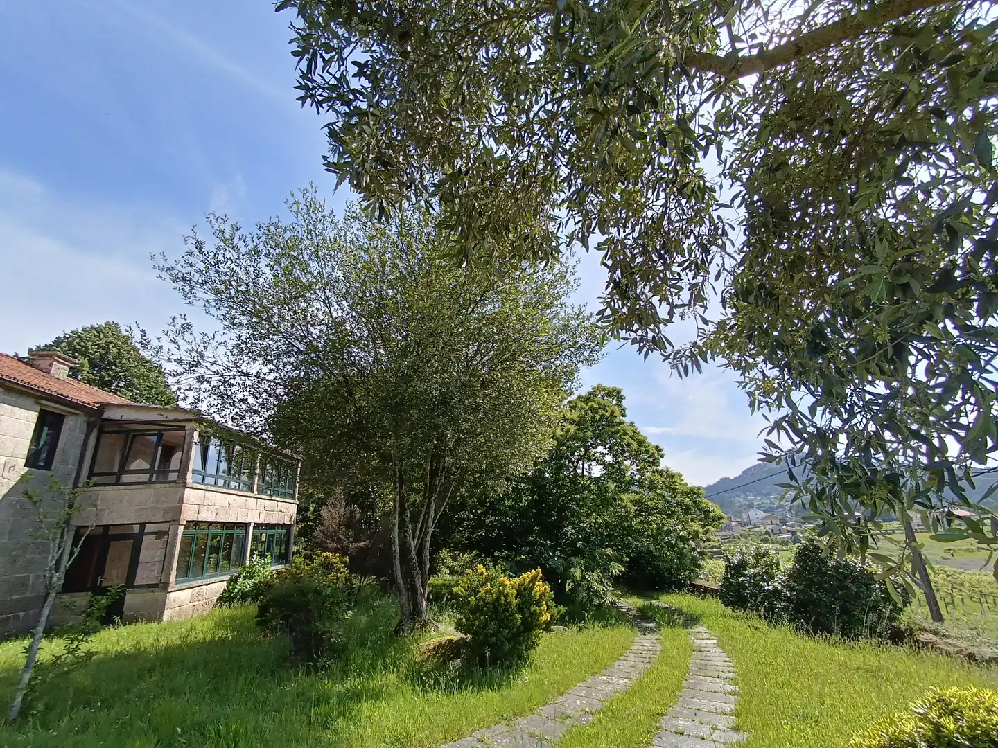 Jardí de Casa o xalet en venda en Soutomaior amb Calefacció, Jardí privat i Terrassa