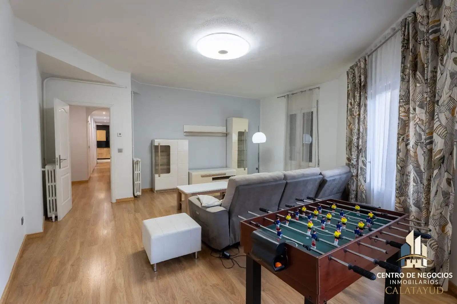 Sala de estar de Piso en venta en Calatayud con Calefacción, Parquet y Terraza