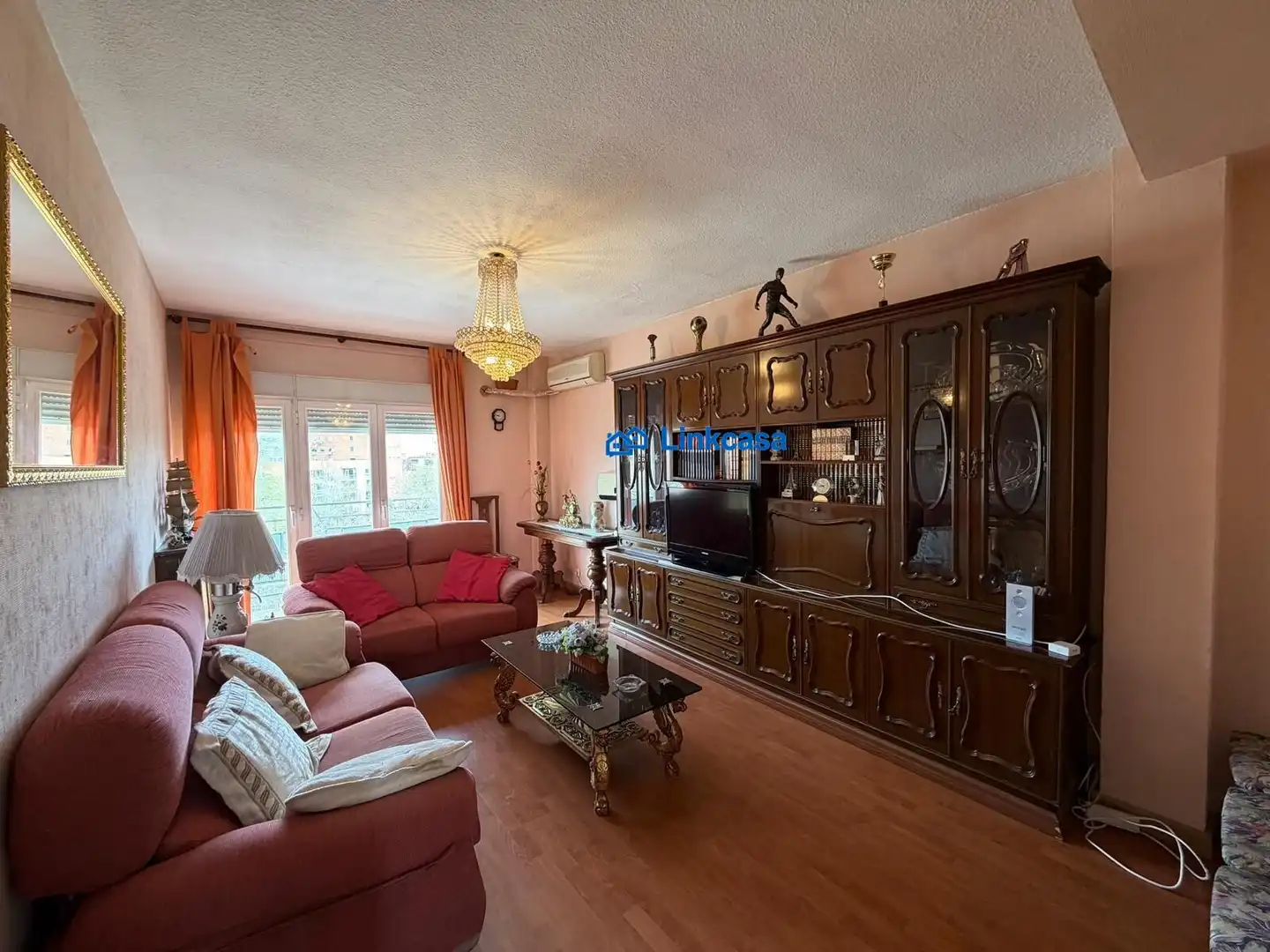 Living room of Flat for sale in Madrid  with Heating, Private garden and Terrace