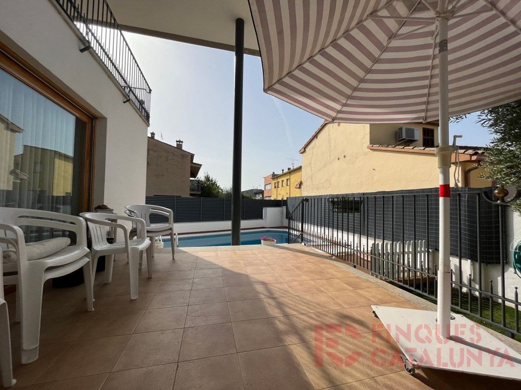 Piscina de Casa o xalet en venda en Vilablareix amb Terrassa