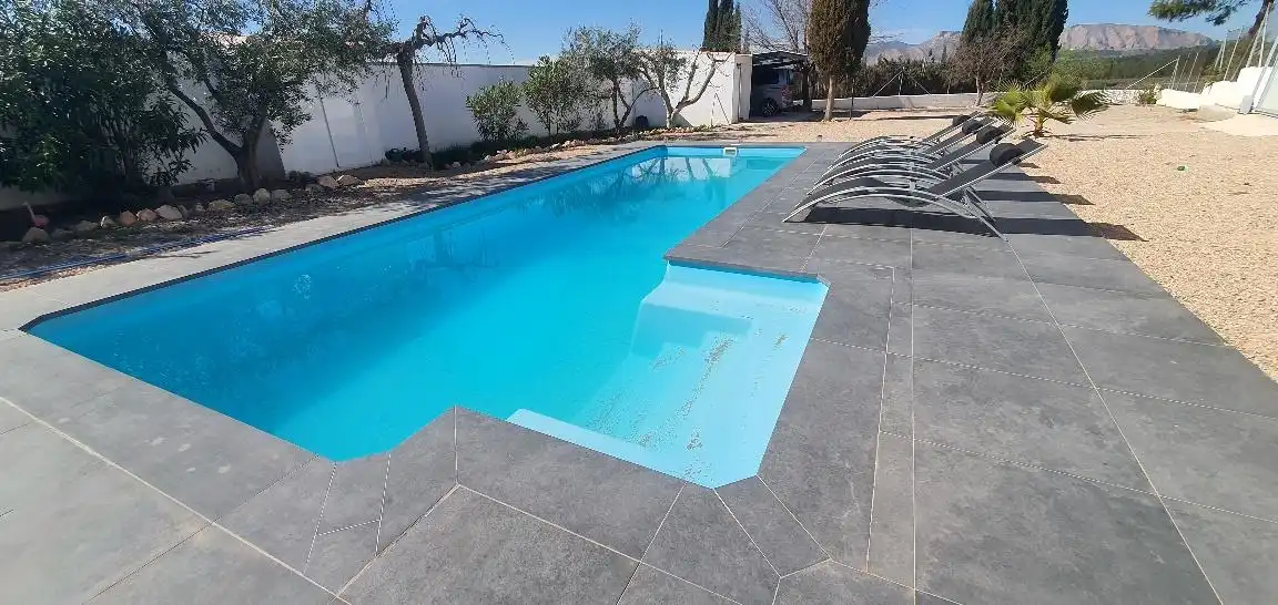 Swimming pool of Detached homes for sale in Hellín  with Air Conditioner, Heating and Terrace