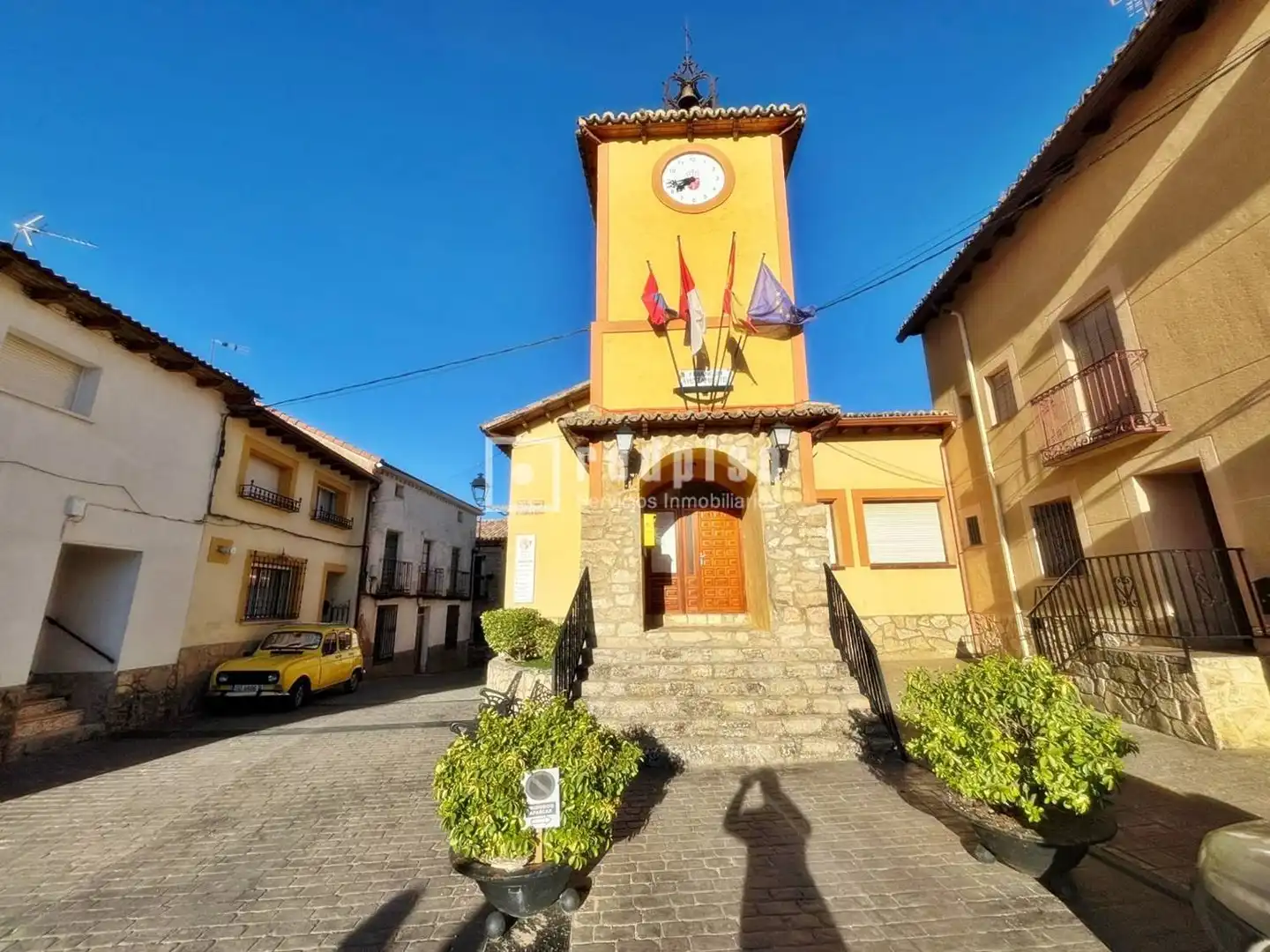 Vista exterior de Casa o chalet en venta en Arbancón con Aire acondicionado, Calefacción y Terraza