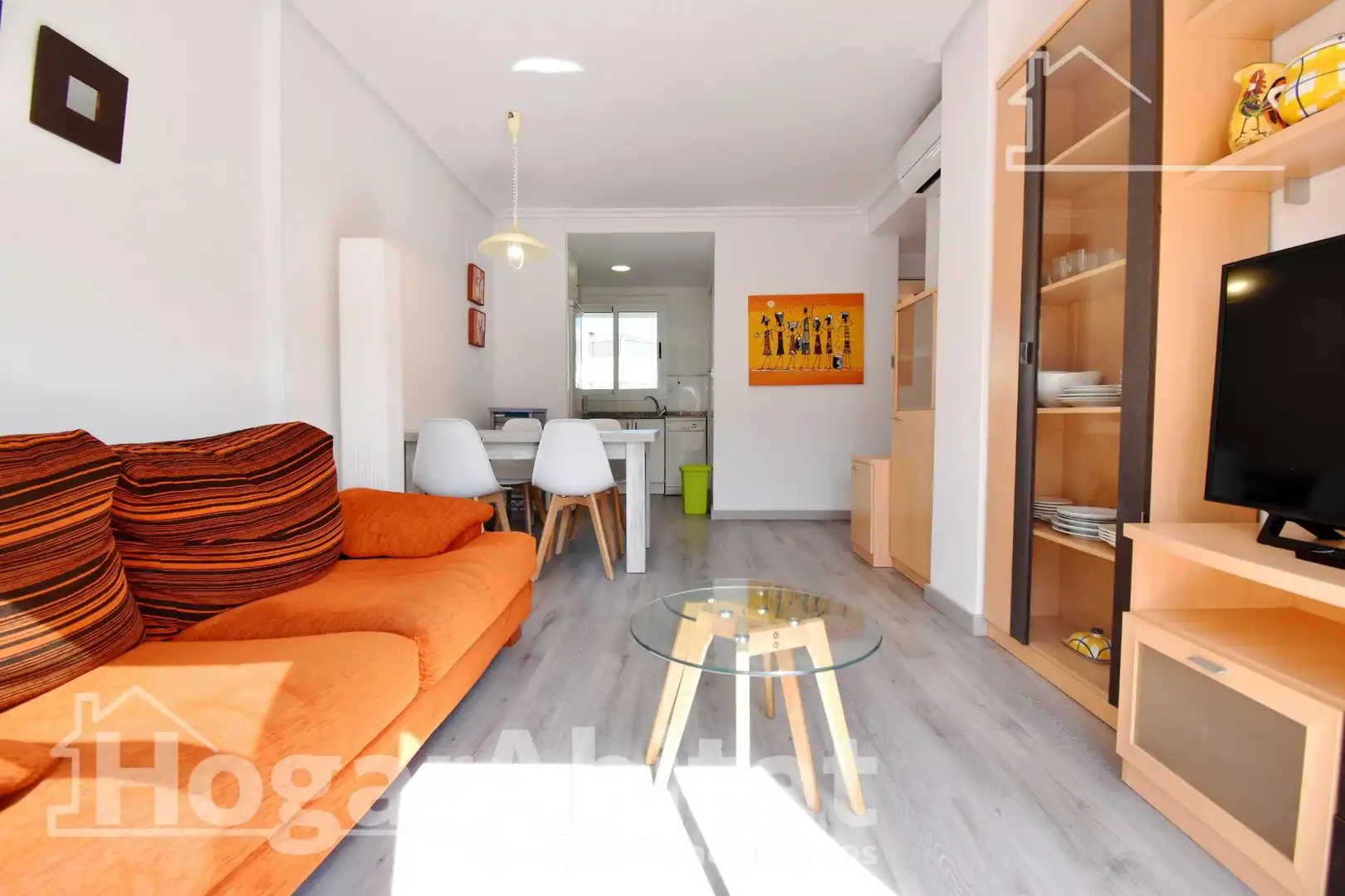 Living room of Flat for sale in Dénia  with Air Conditioner, Heating and Private garden