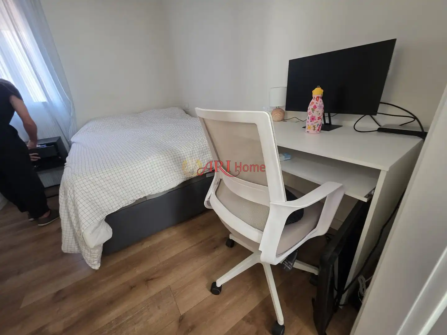 Bedroom of Flat for rent in Madrid  with Air Conditioner, Heating and Furnished