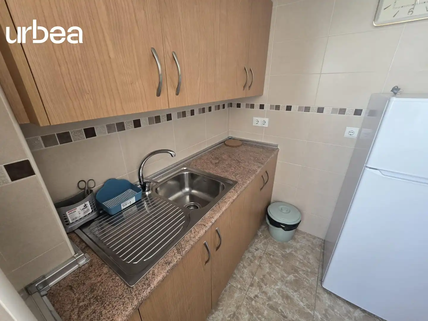 Cuina de Pis de lloguer en Málaga amb Aire condicionat, Calefacció i Terrassa