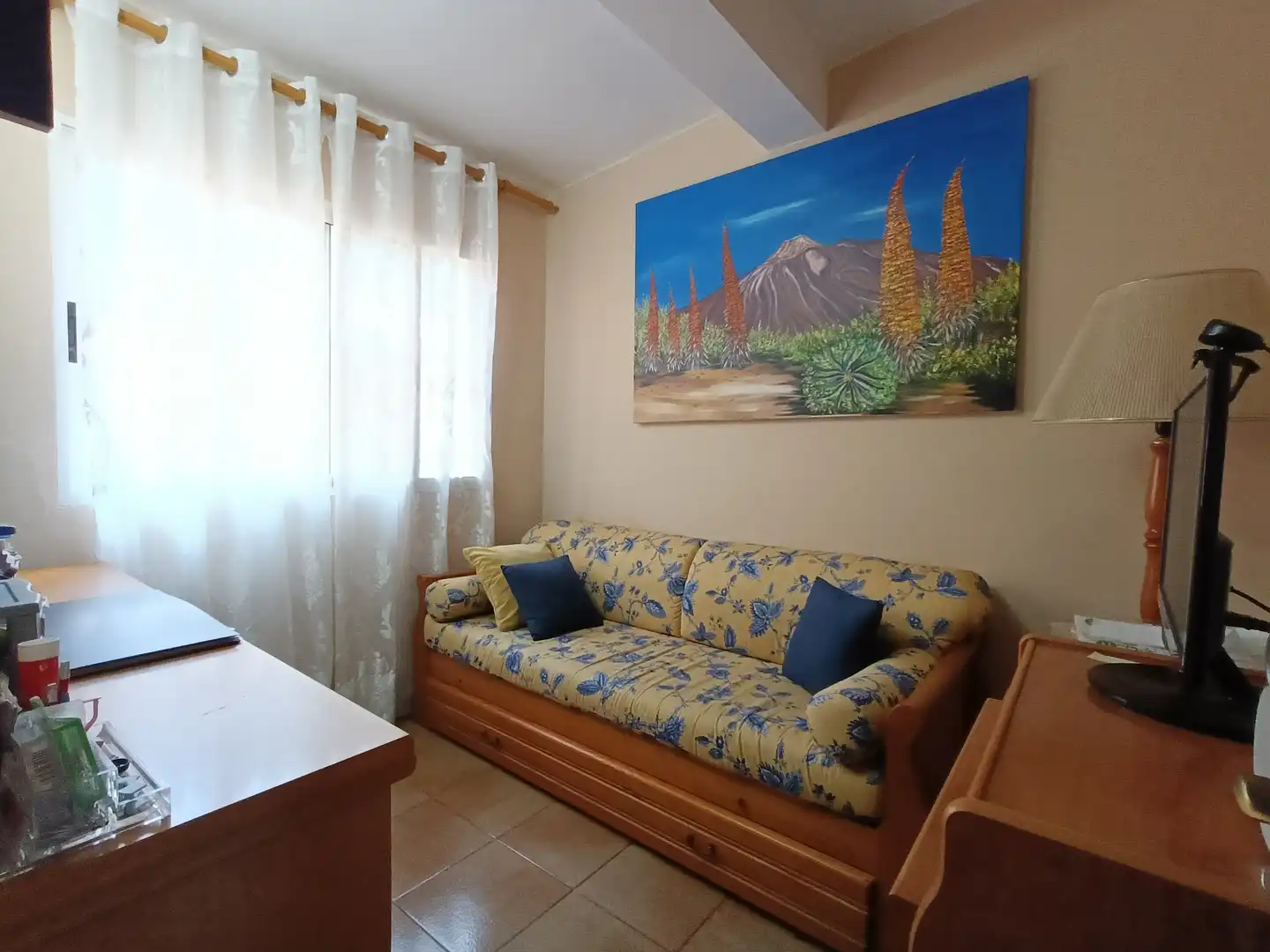 Wohnzimmer von Haus oder Chalet zum Verkauf in San Cristóbal de la Laguna mit Privatgarten und Abstellraum