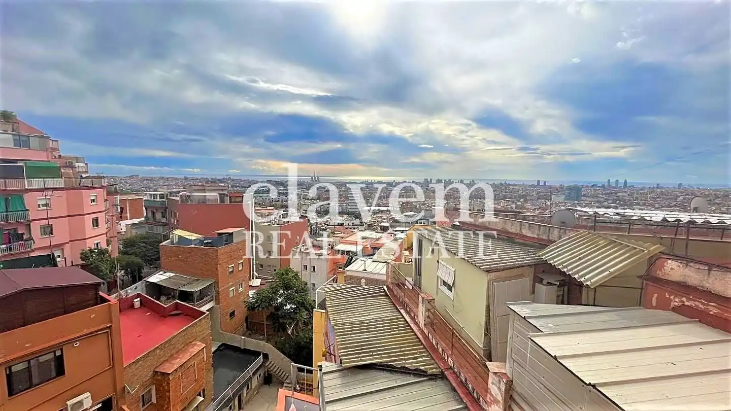 Vista exterior de Ático en venta en Barcelona con Aire acondicionado, Calefacción y Terraza