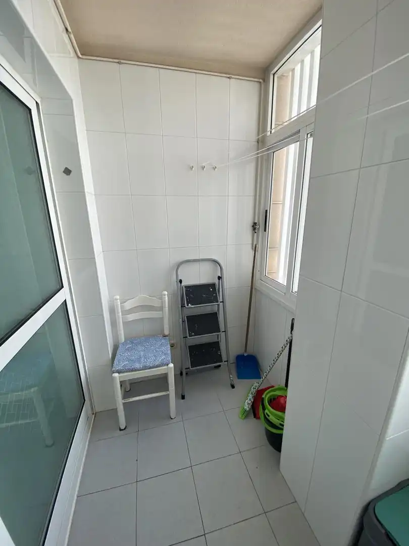 Terraza de Piso de alquiler en A Coruña Capital  con Calefacción y Amueblado