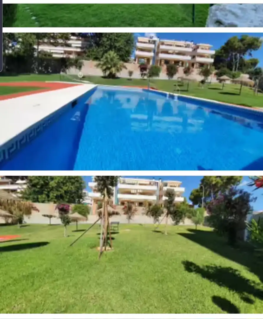 Schwimmbecken von Wohnung zur Miete in Torremolinos mit Klimaanlage, Terrasse und Möbliert