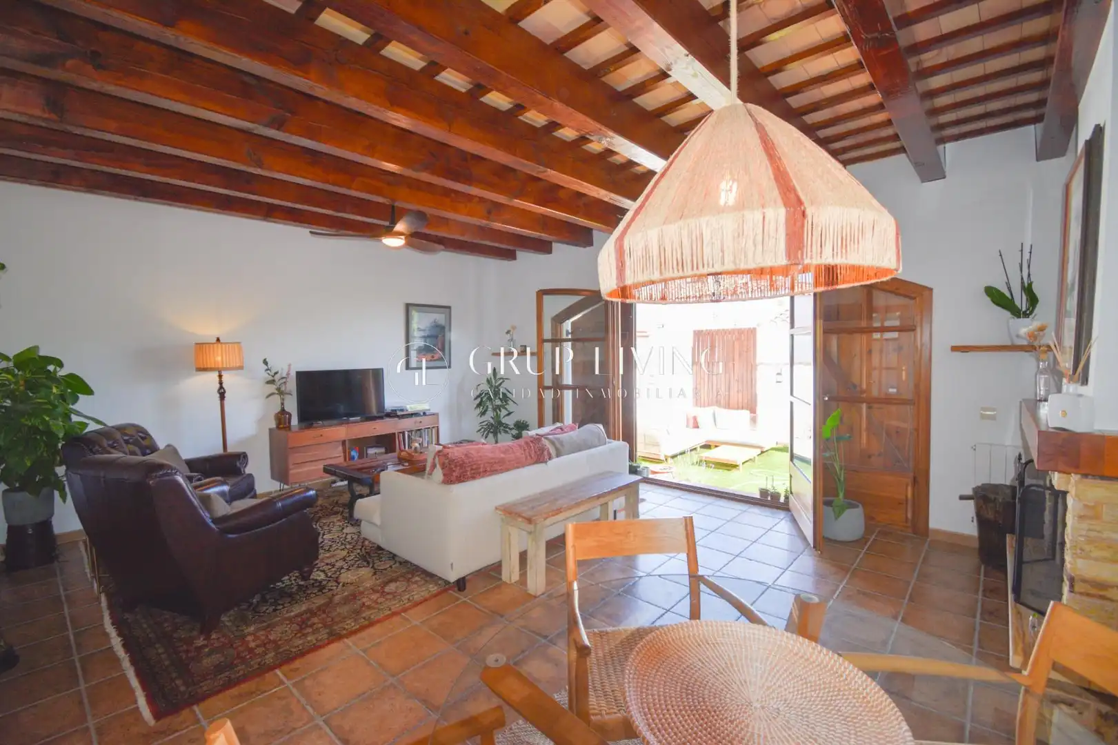 Sala d'estar de Casa o xalet de lloguer en Sant Pere de Ribes amb Jardí privat i Terrassa