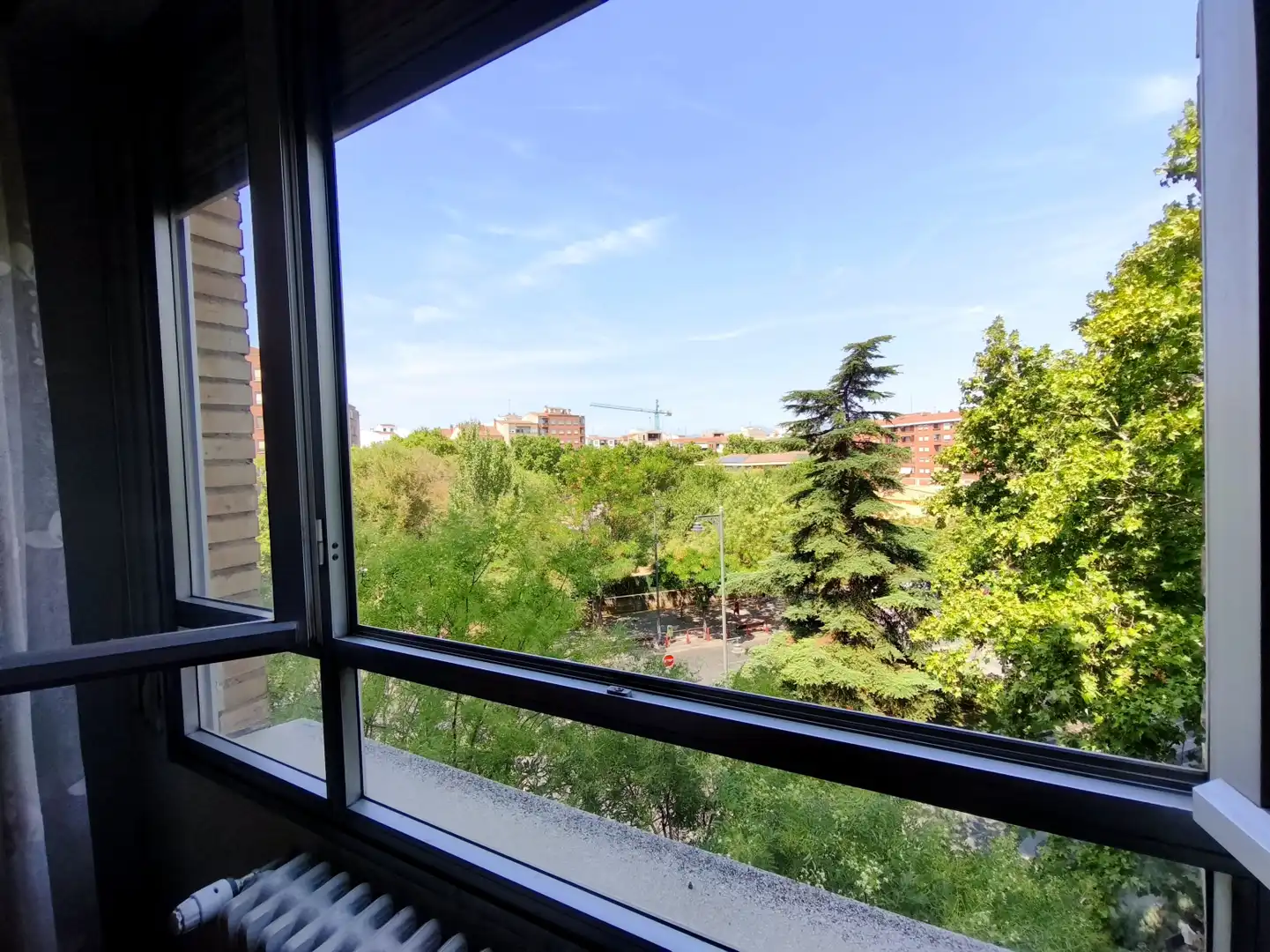 Bedroom of Flat for sale in  Logroño  with Heating, Parquet flooring and Terrace