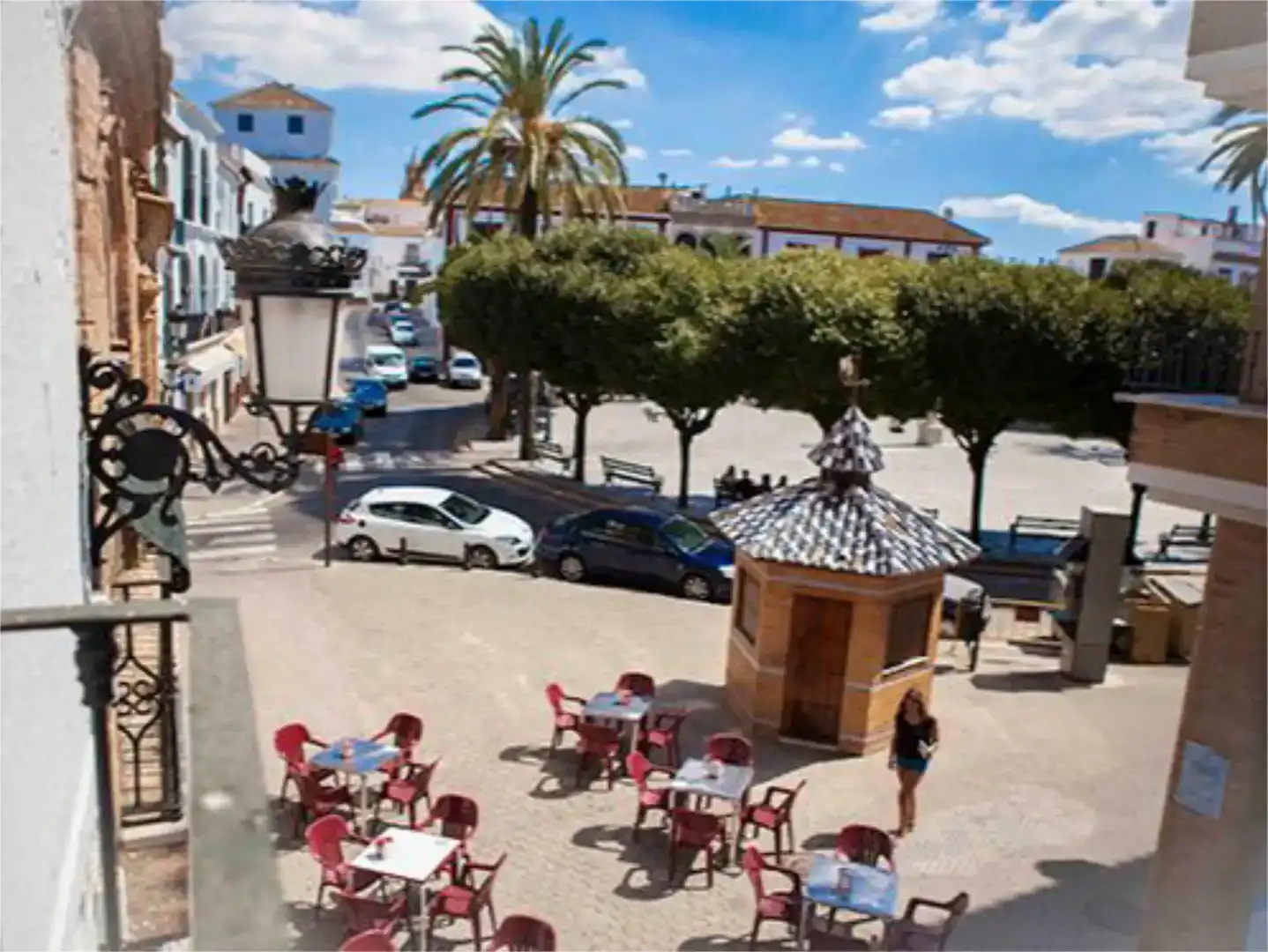 Vista exterior de Piso en venta en Carmona con Balcón
