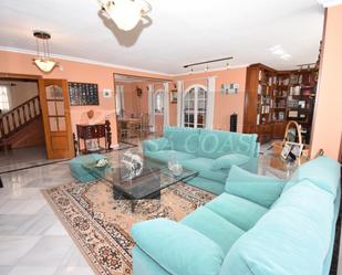 Living room of Attic for sale in Fuengirola  with Air Conditioner, Private garden and Terrace