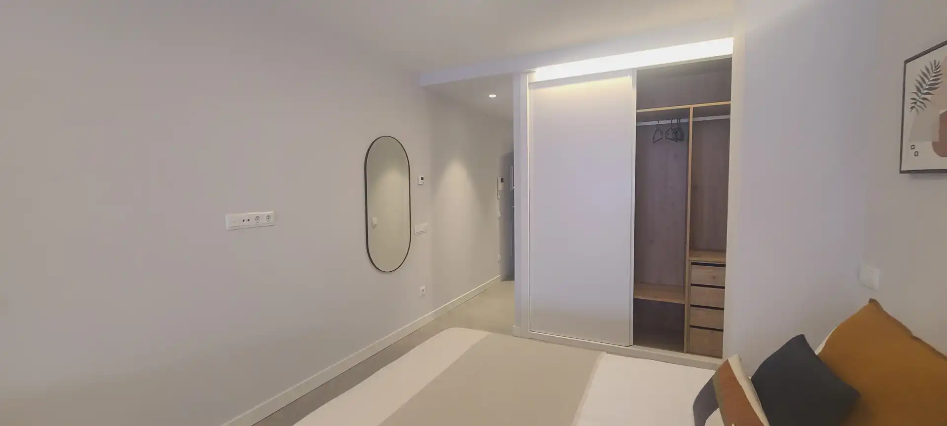 Habitación de Loft de alquiler en Madrid con Aire acondicionado, Calefacción y Amueblado