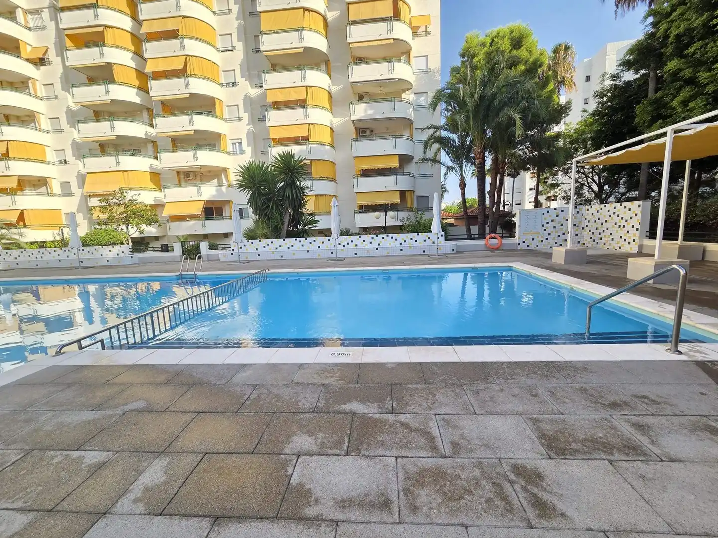 Piscina de Casa adosada en venda en Gandia amb Aire condicionat, Jardí privat i Terrassa