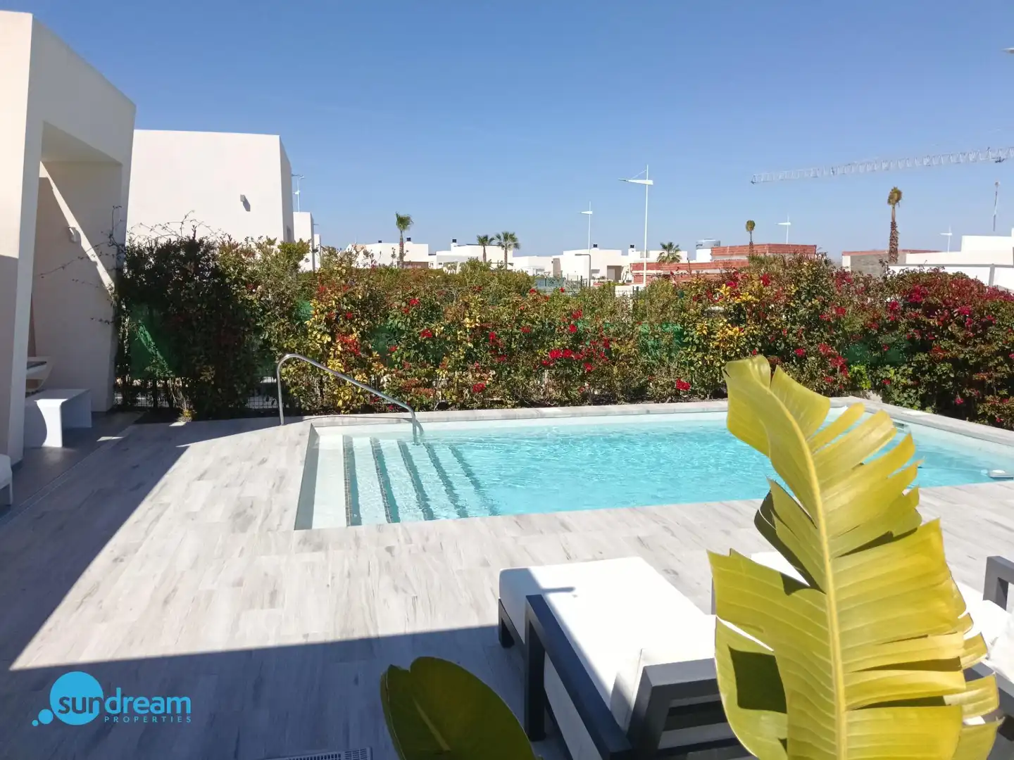 Piscina de Casa o chalet en venta en Algorfa con Aire acondicionado, Calefacción y Jardín privado