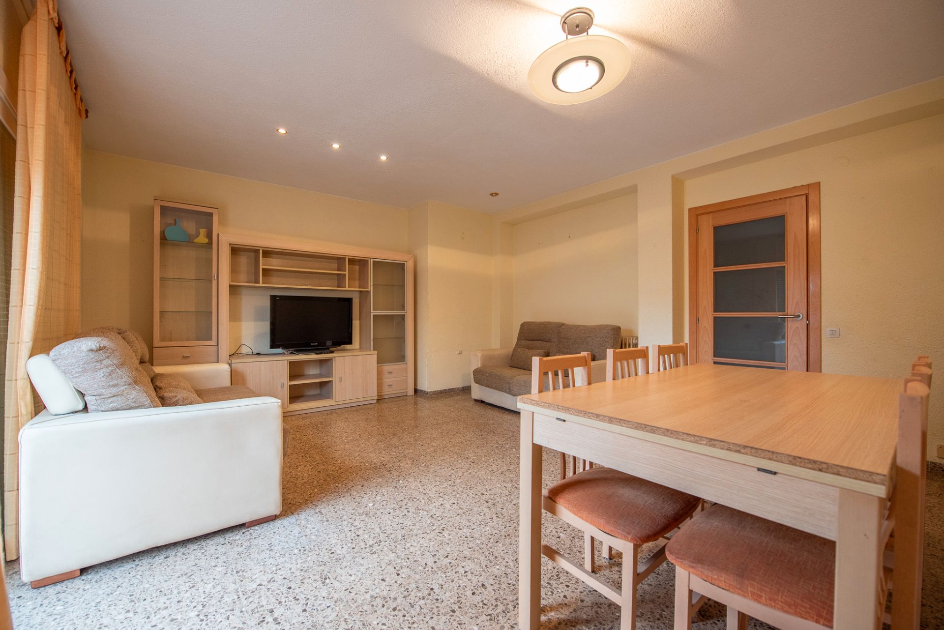Living room of Flat for sale in Sant Feliu de Guíxols  with Heating and Balcony