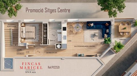 PISO DE OBRA NUEVA EN EL CENTRO DE SITGES, imatge 3
