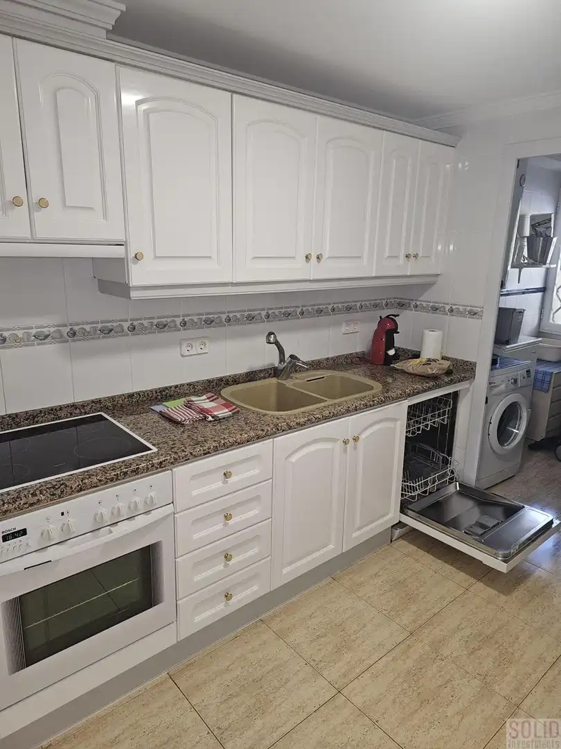 Küche von Maisonette zum Verkauf in Moraira mit Klimaanlage, Heizung und Terrasse