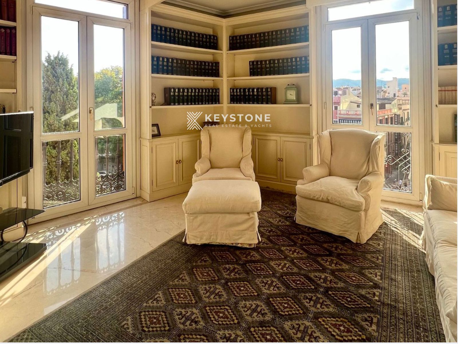 Living room of Flat to rent in  Palma de Mallorca  with Air Conditioner and Furnished