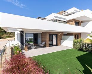 Exterior view of Duplex for sale in Benitachell / El Poble Nou de Benitatxell  with Air Conditioner, Heating and Private garden