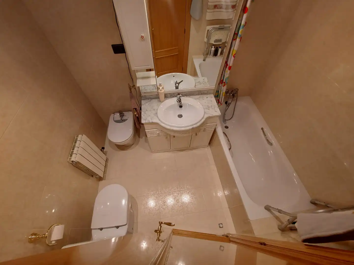 Bathroom of Flat for sale in  Logroño  with Heating, Parquet flooring and Terrace
