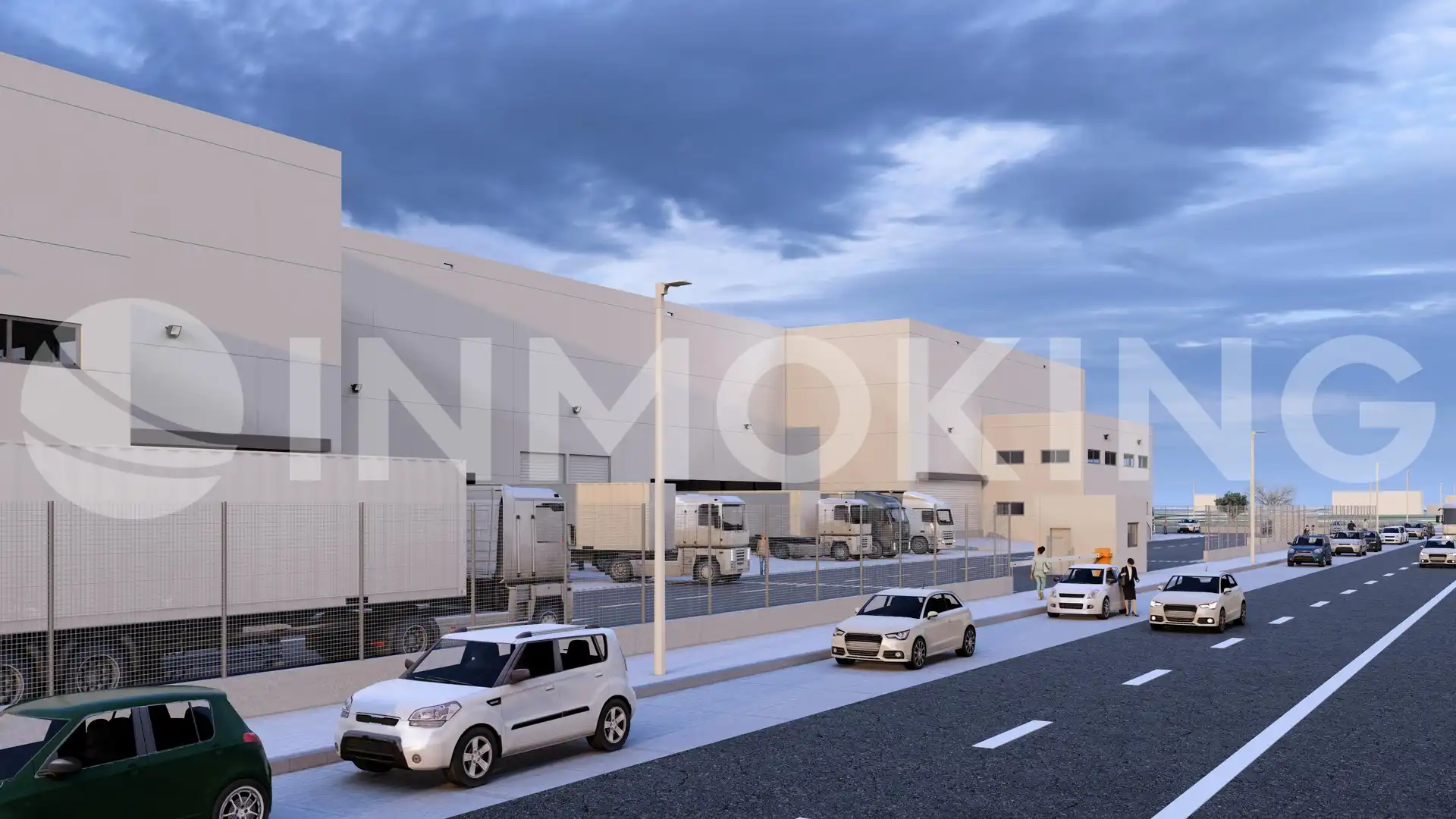 Exterior view of Industrial buildings for rent in Albal  with Heating