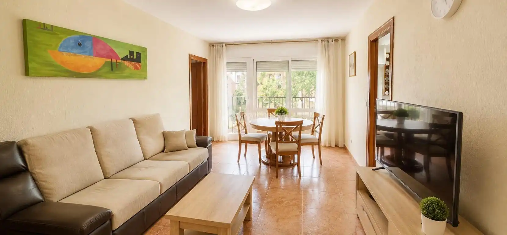 Sala d'estar de Pis en venda en Sant Adrià de Besòs