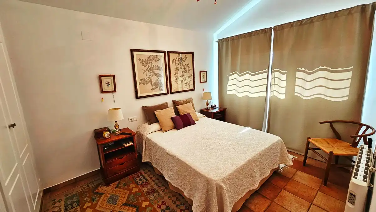 Bedroom of Houses for sale in El Madroño  with Air Conditioner and Private garden