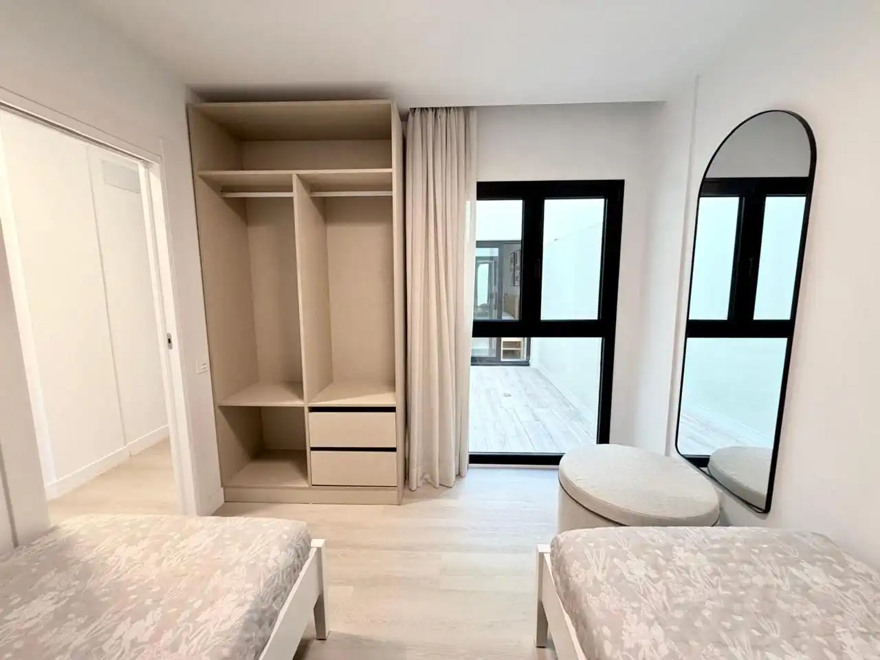 Bedroom of Flat for rent in Mogán  with Air Conditioner, Terrace and Furnished