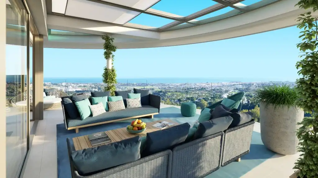 Apartament amb piscina en venda a Benahavís pueblo, imagen 5