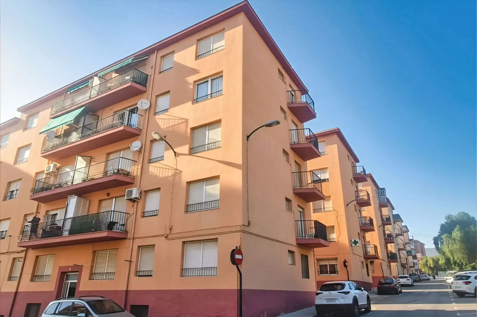 Vista exterior de Pis en venda en Jijona / Xixona amb Calefacció, Parquet i Terrassa