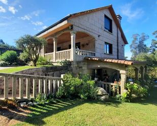 Exterior view of House or chalet for sale in Nigrán  with Terrace and Swimming Pool