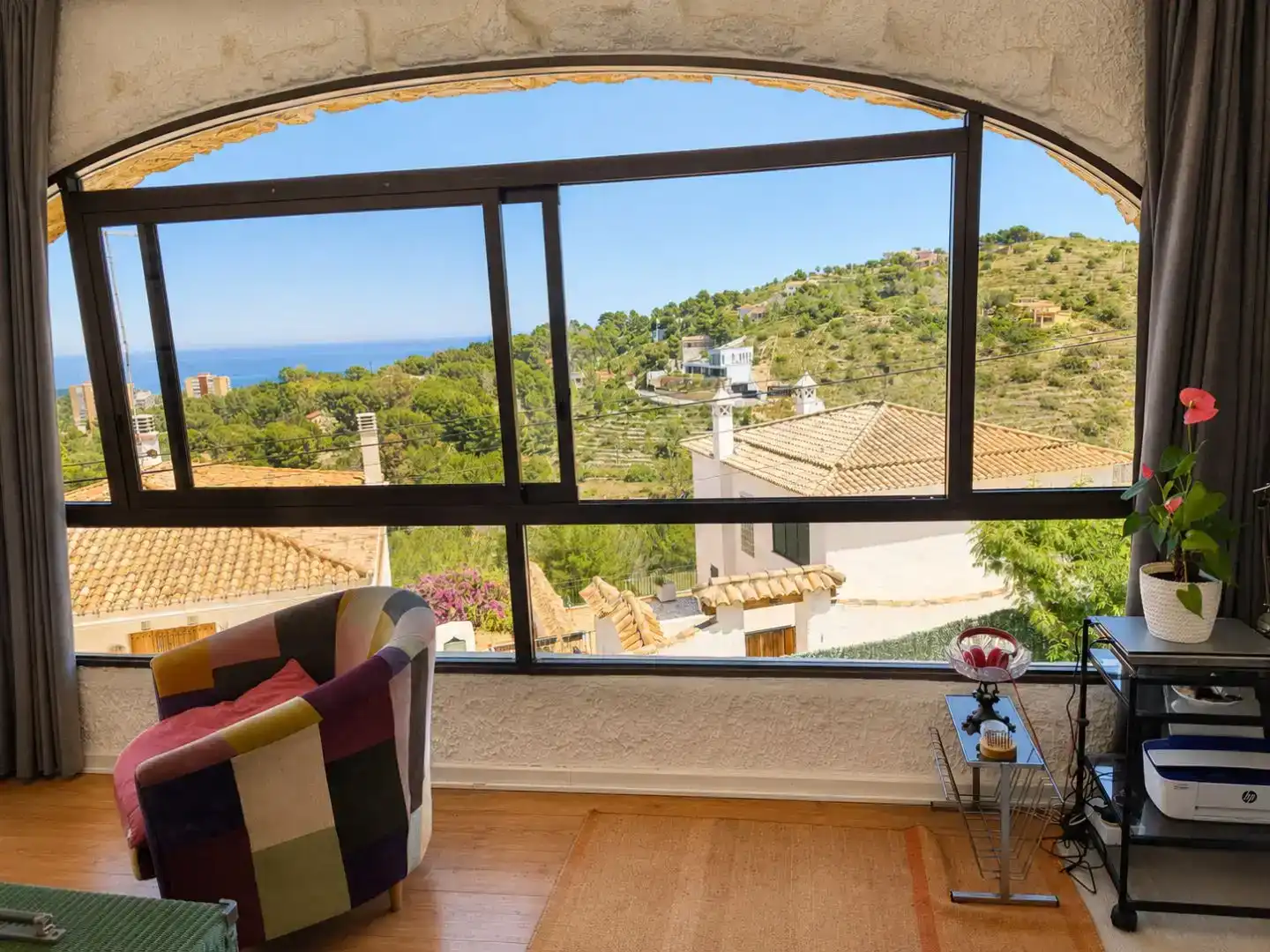 Terraza de Casa o chalet en venta en Dénia con Aire acondicionado, Jardín privado y Trastero