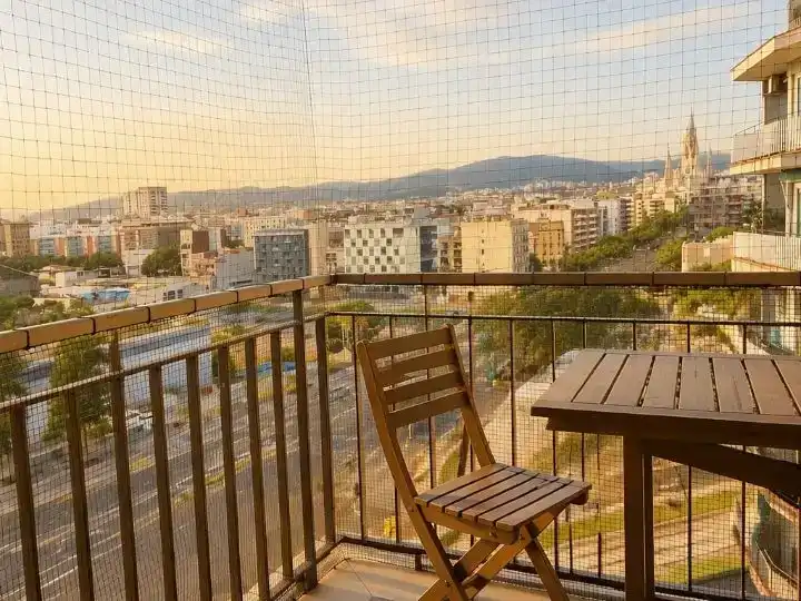 Terrassa de Pis en venda en  Barcelona Capital amb Aire condicionat i Balcó