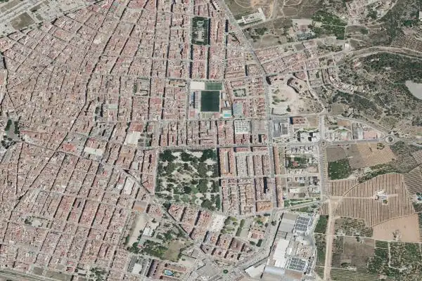 Vista exterior de Pis en venda en Alzira