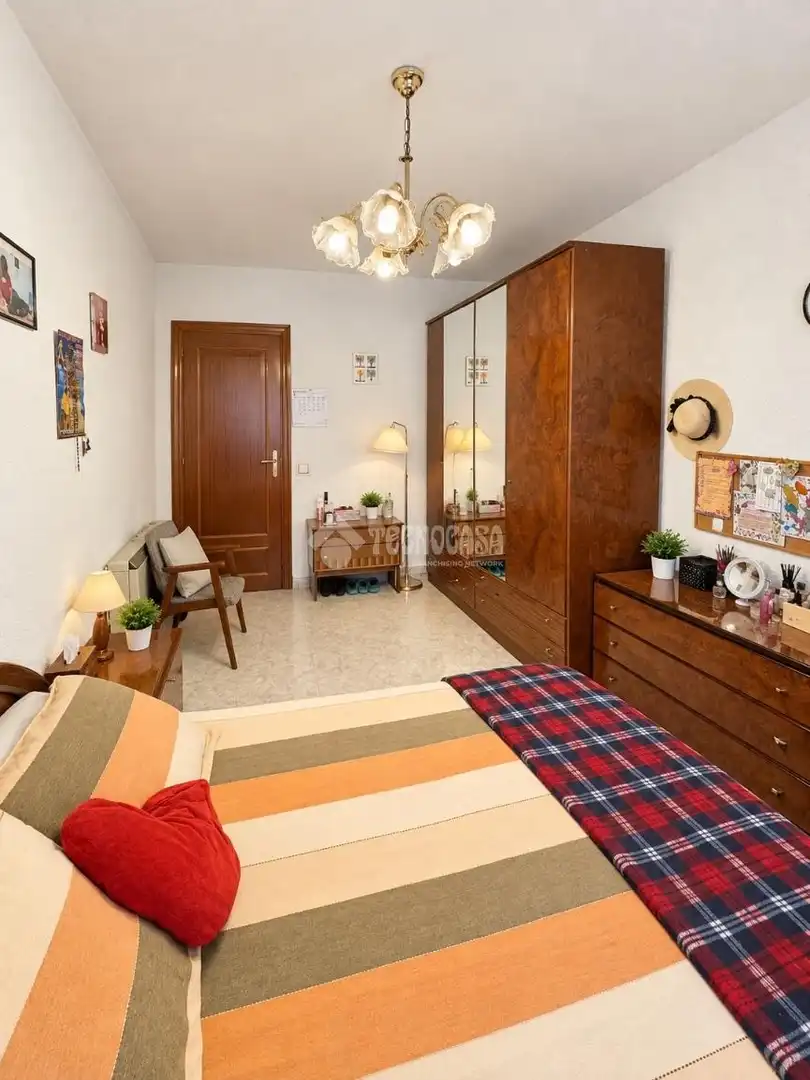 Bedroom of Flat for sale in Madrid  with Heating and Terrace