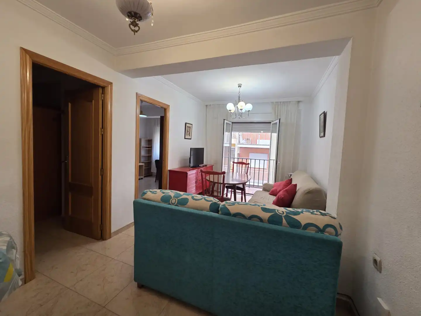 Living room of Flat for rent in Granada  with Furnished, Oven and Washing machine