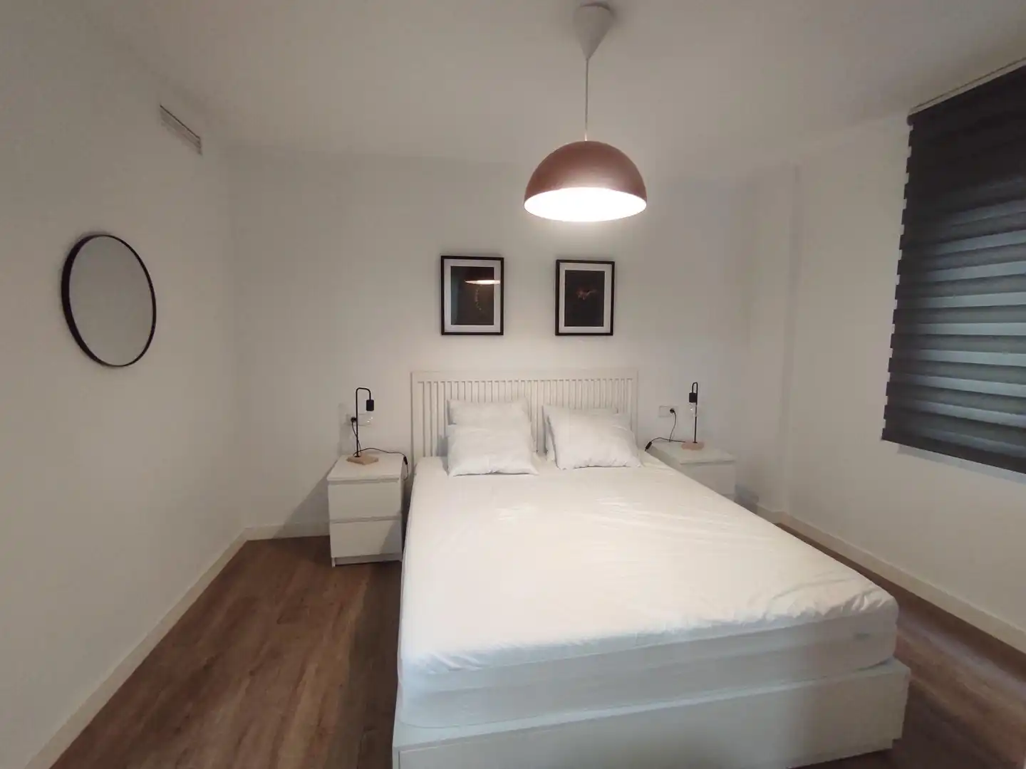 Schlafzimmer von Wohnungen zur Miete in Valencia mit Klimaanlage, Heizung und Terrasse