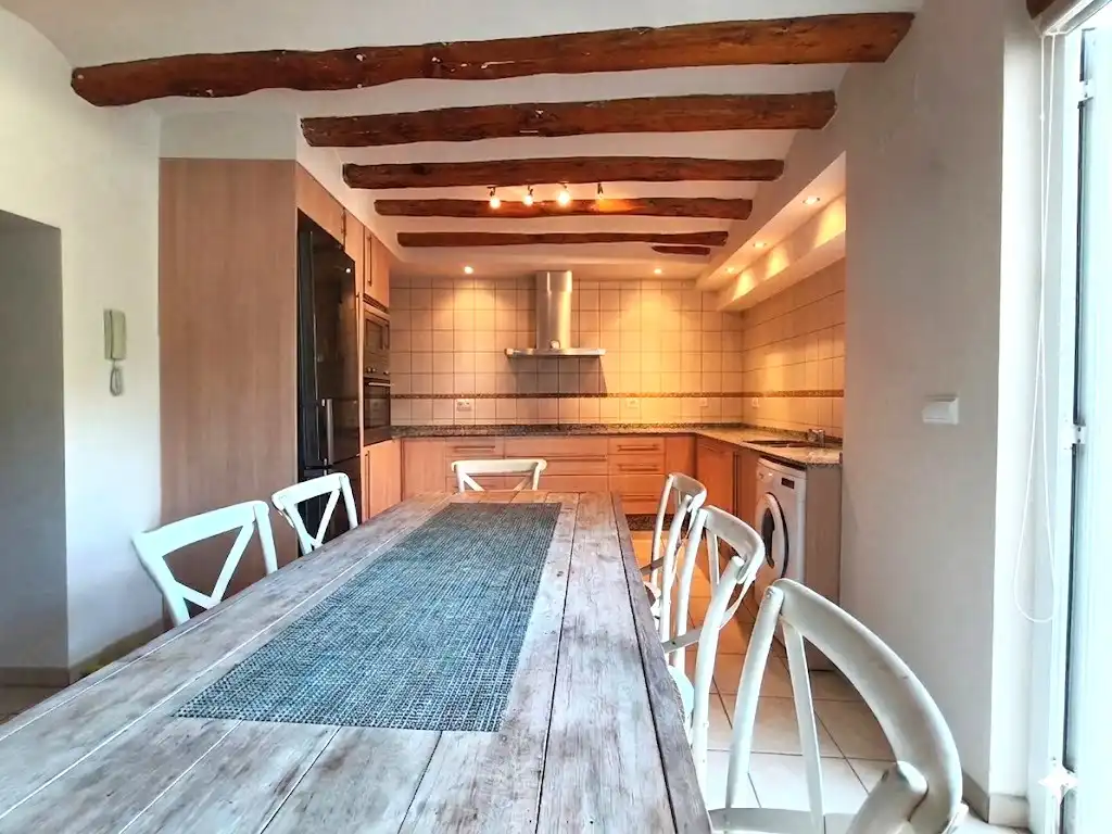 Cuina de Finca rústica en venda en Benilloba amb Aire condicionat, Calefacció i Jardí privat