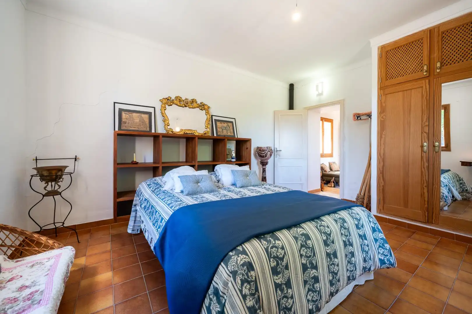 Habitación de Finca rústica en venta en Sant Joan con Jardín privado, Terraza y Trastero
