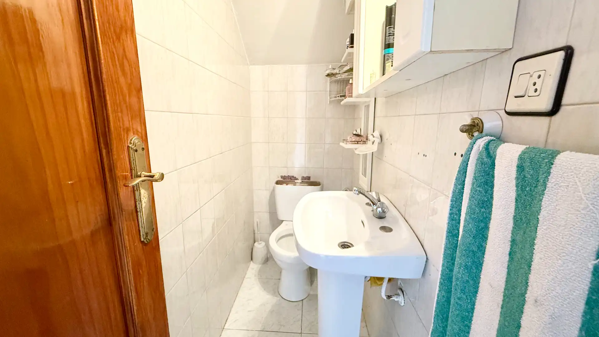 Bathroom of Duplexes for sale in Roquetas de Mar  with Air Conditioner and Furnished